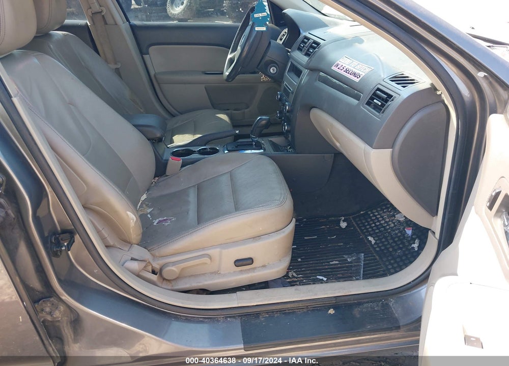 2010 FORD FUSION SEL VIN: 3FAHP0JGXAR251707