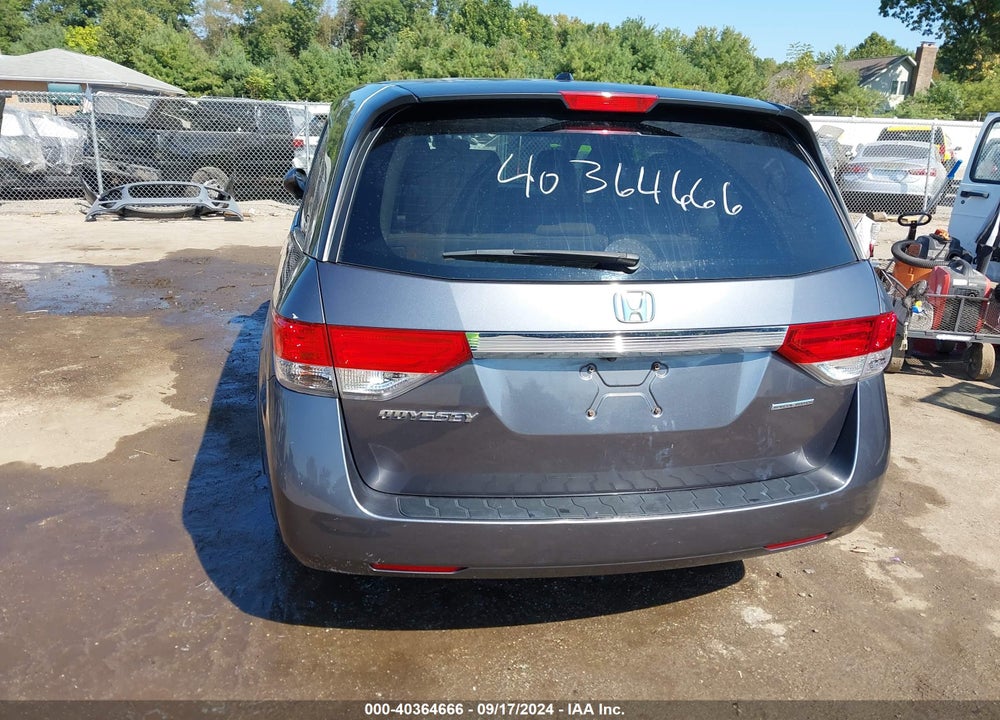 2017 HONDA ODYSSEY SE VIN: 5FNRL5H32HB025084