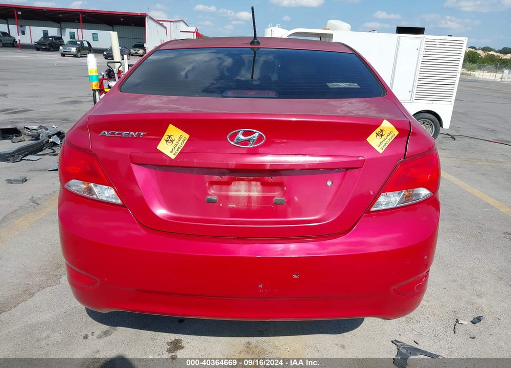2015 HYUNDAI ACCENT GLS VIN: KMHCT4AE2FU794440