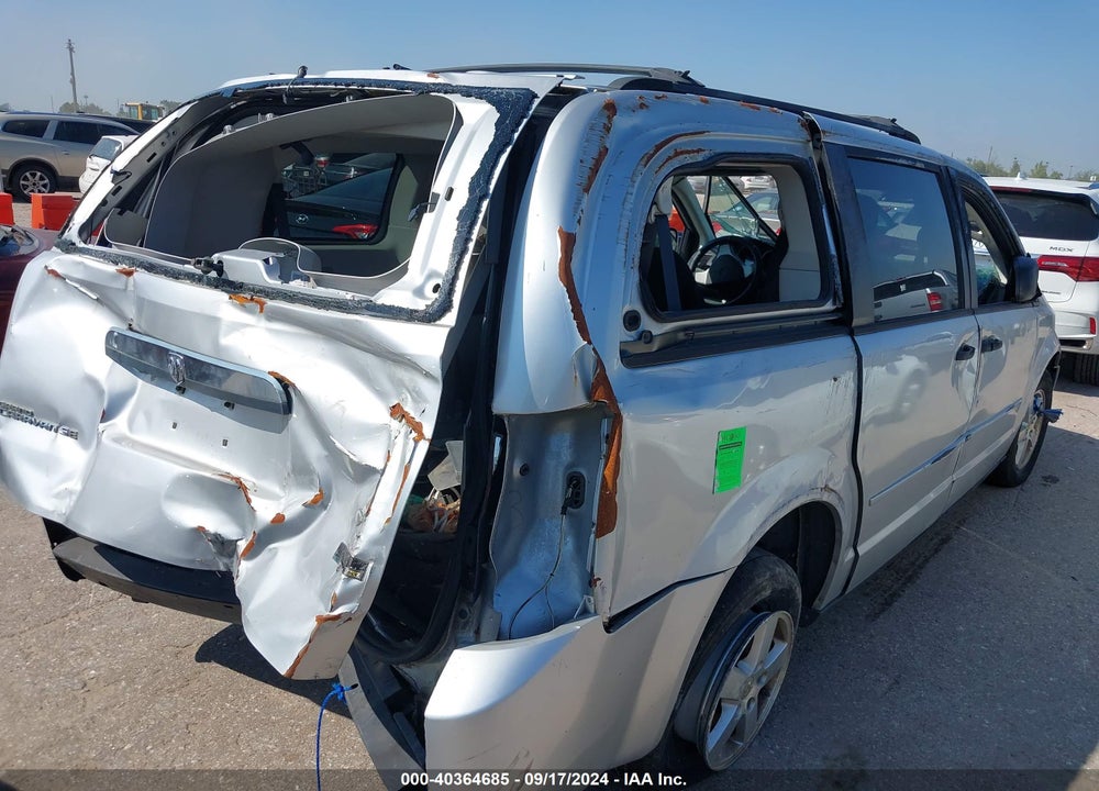 2008 DODGE GRAND CARAVAN SE VIN: 2D8HN44H08R693442