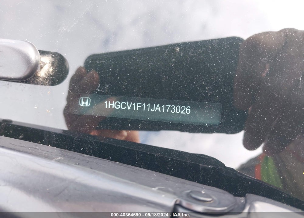 2018 HONDA ACCORD LX VIN: 1HGCV1F11JA173026