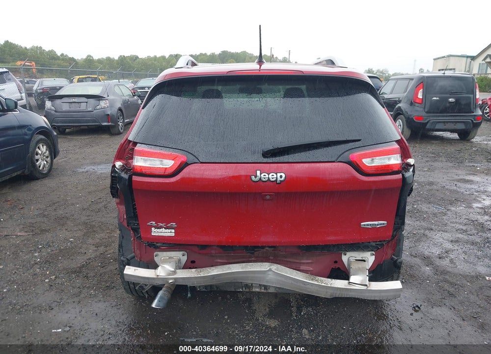 2015 JEEP CHEROKEE LATITUDE VIN: 1C4PJMCB4FW739250