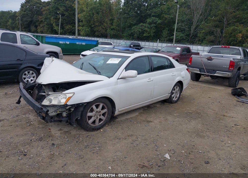 2005 TOYOTA AVALON TOURING VIN: 4T1BK36B55U044133
