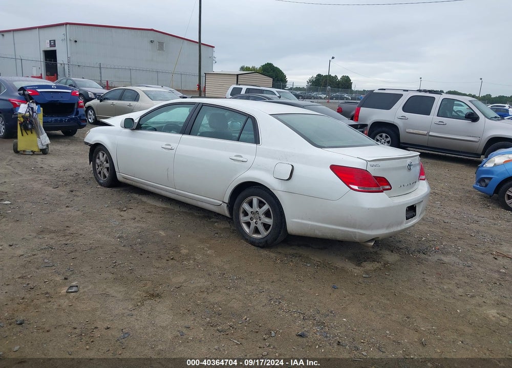 2005 TOYOTA AVALON TOURING VIN: 4T1BK36B55U044133