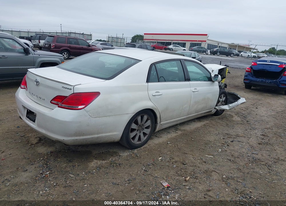 2005 TOYOTA AVALON TOURING VIN: 4T1BK36B55U044133