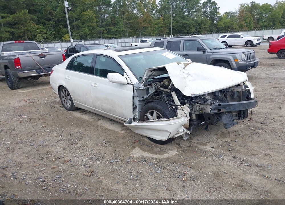 2005 TOYOTA AVALON TOURING VIN: 4T1BK36B55U044133