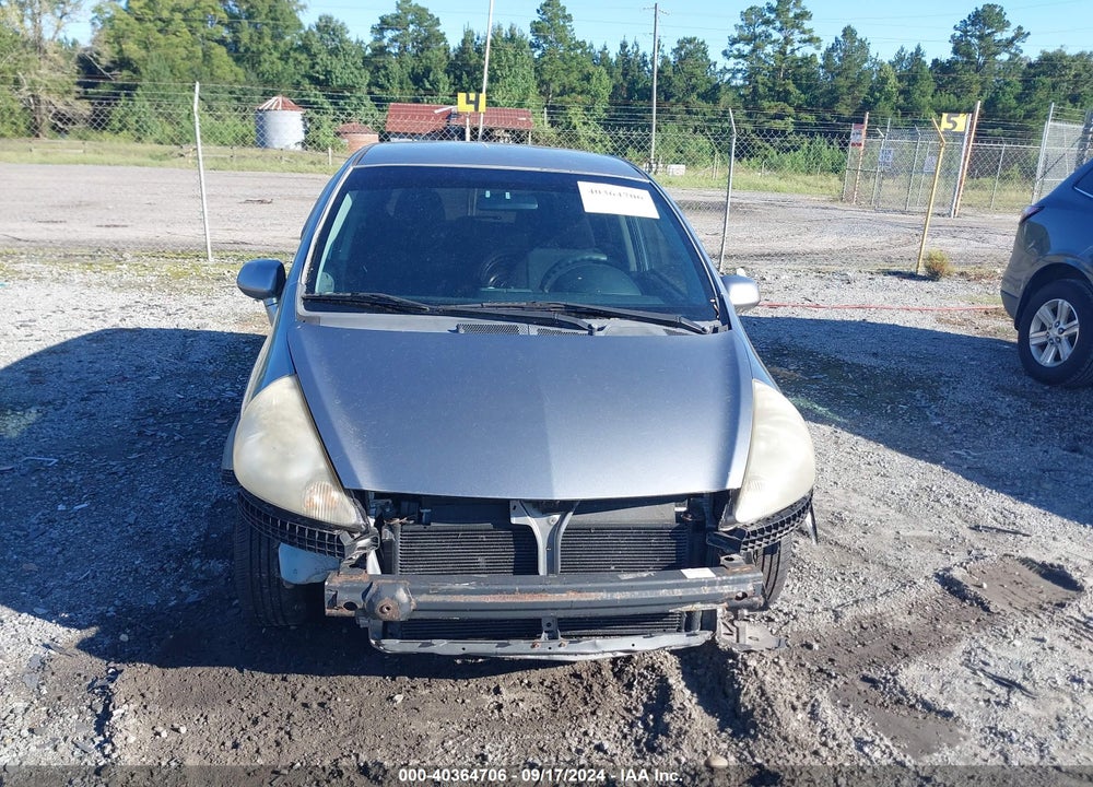 2007 HONDA FIT VIN: JHMGD38467S036056