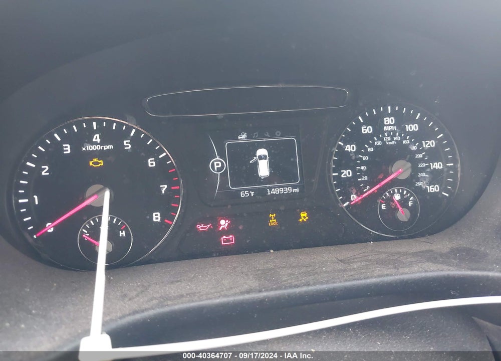2016 KIA SORENTO 2.4L LX VIN: 5XYPGDA3XGG068028