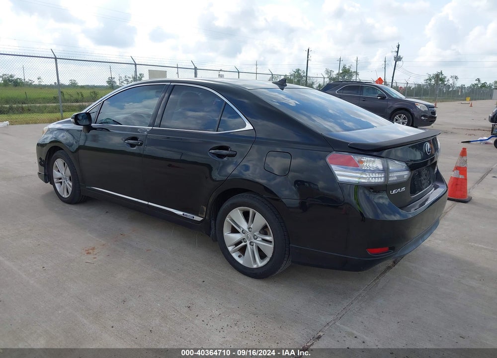 2010 LEXUS HS 250H VIN: JTHBB1BA5A2007092