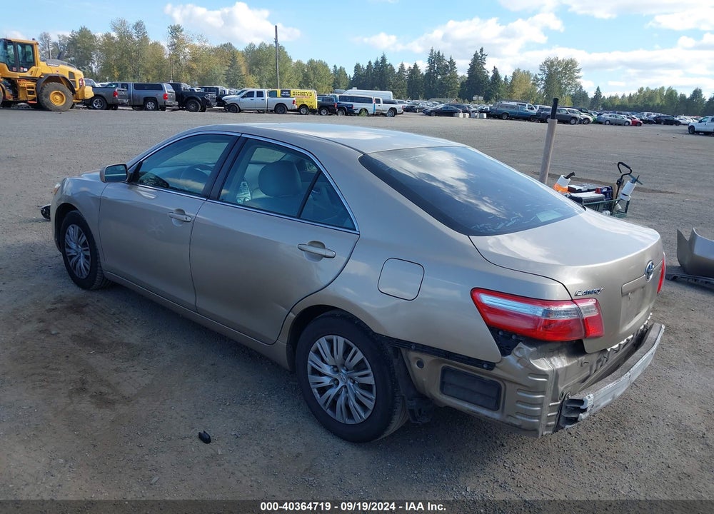 2007 TOYOTA CAMRY LE VIN: 4T1BE46K87U647223