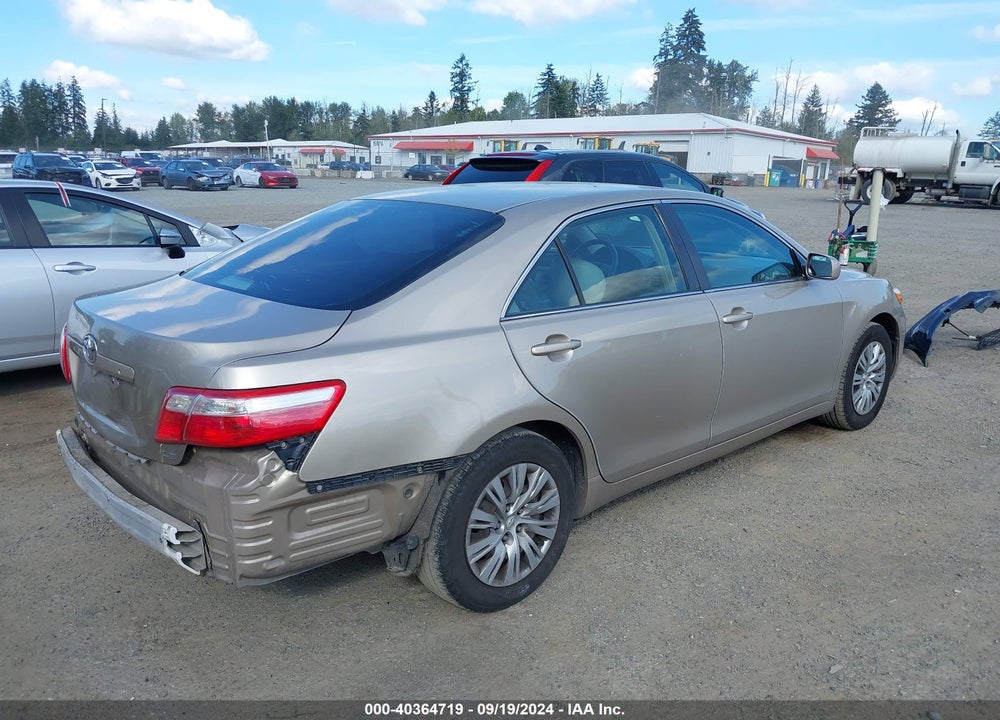 2007 TOYOTA CAMRY LE VIN: 4T1BE46K87U647223