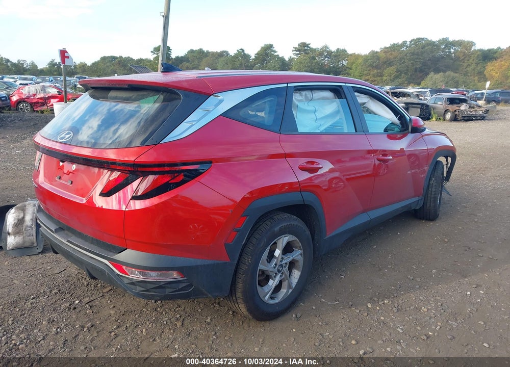 2022 HYUNDAI TUCSON SE VIN: 5NMJA3AE7NH003577
