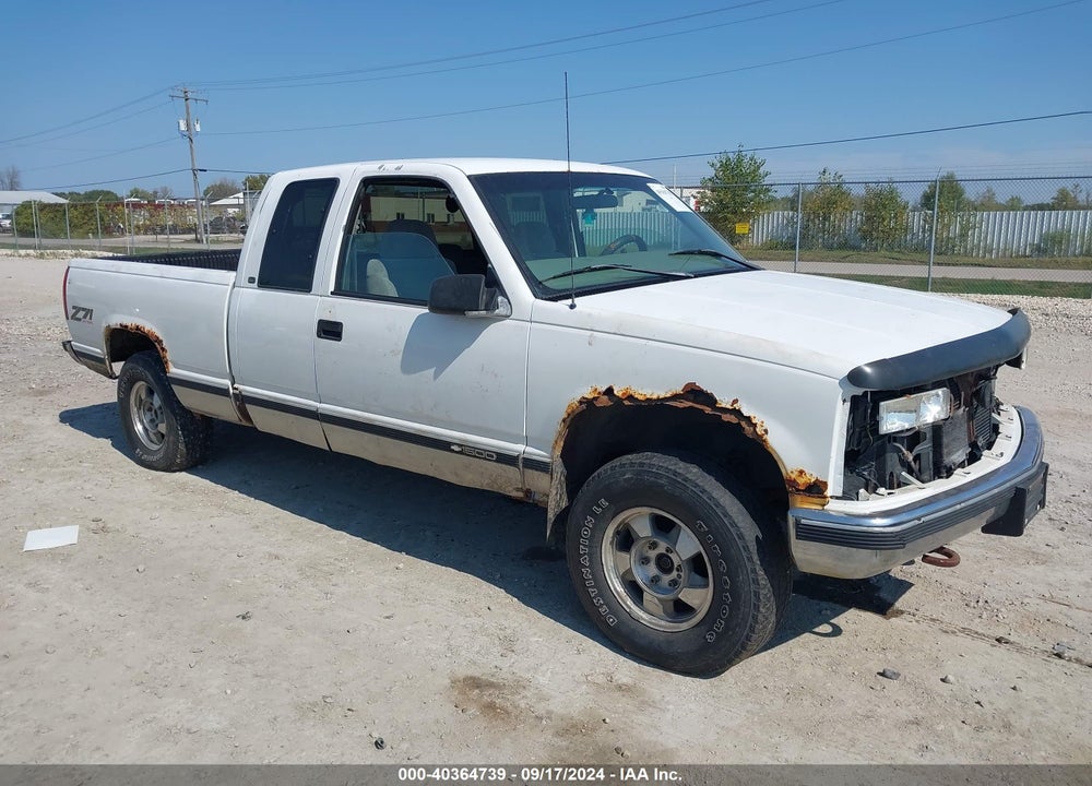 1998 CHEVROLET K1500 FLEETSIDE VIN: 2GCEK19R7W1147890