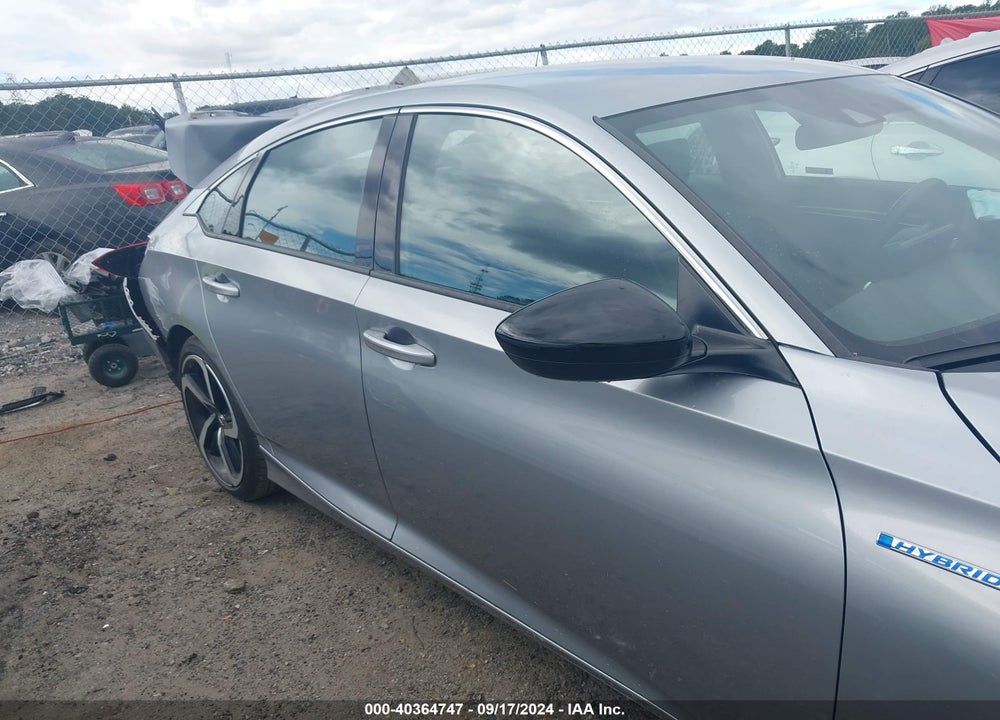 2022 HONDA ACCORD HYBRID SPORT VIN: 1HGCV3F29NA046907