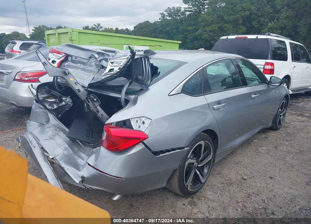 2022 HONDA ACCORD HYBRID SPORT VIN: 1HGCV3F29NA046907