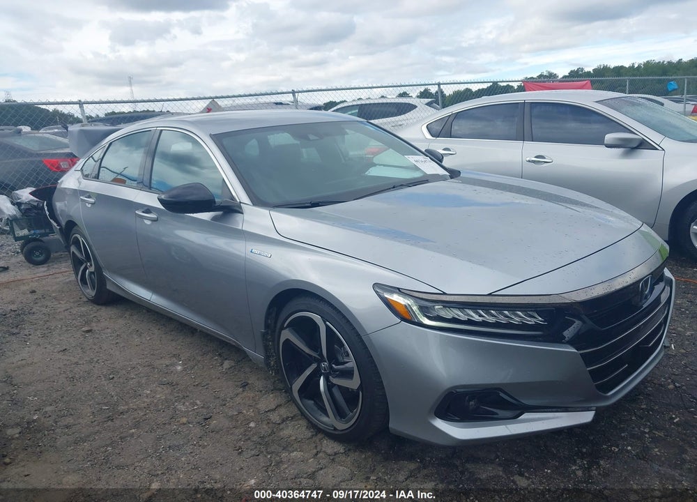 2022 HONDA ACCORD HYBRID SPORT VIN: 1HGCV3F29NA046907