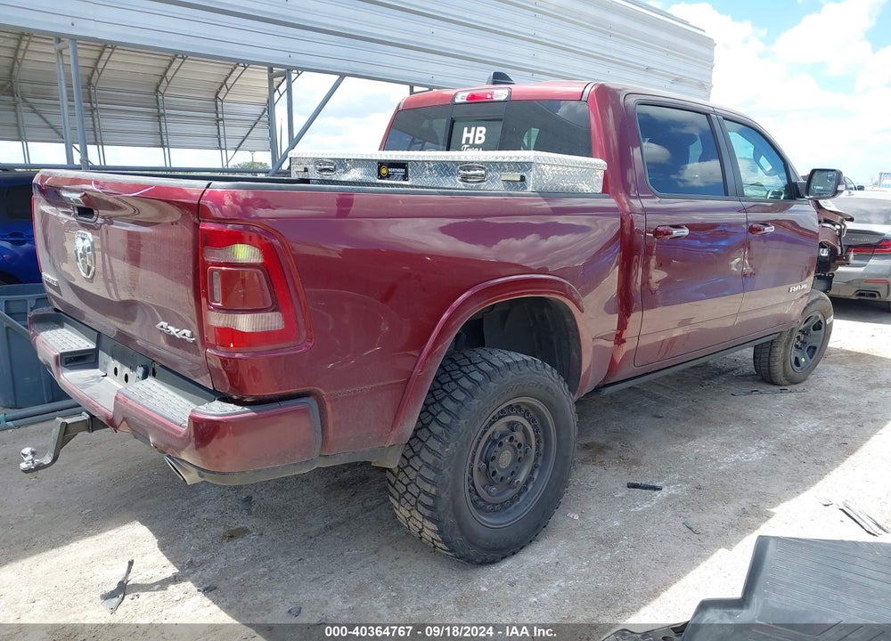2021 RAM 1500 LAIE  4X4 5'7 BOX VIN: 1C6SRFJT2MN553257
