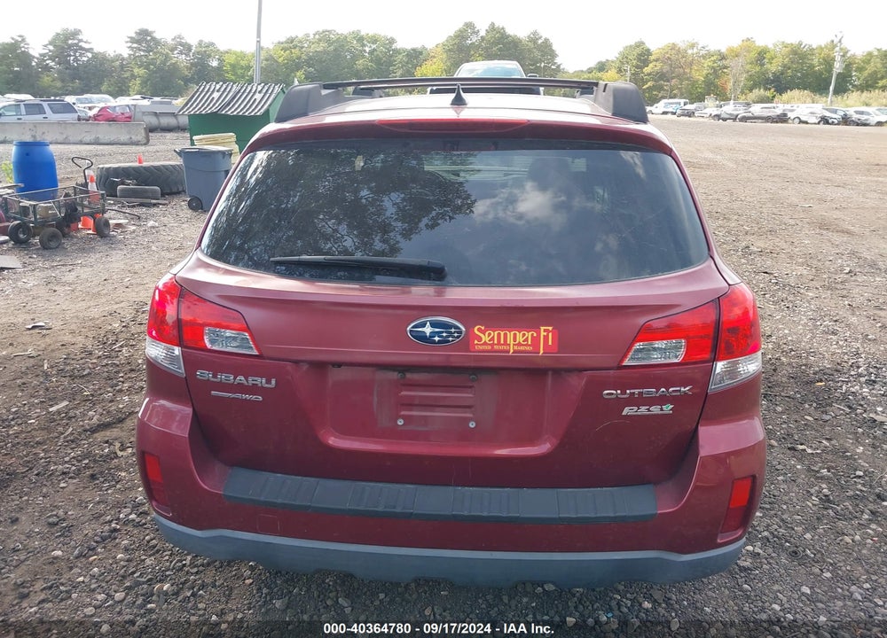 2013 SUBARU OUTBACK 2.5I LIMITED VIN: 4S4BRBKC7D3296300