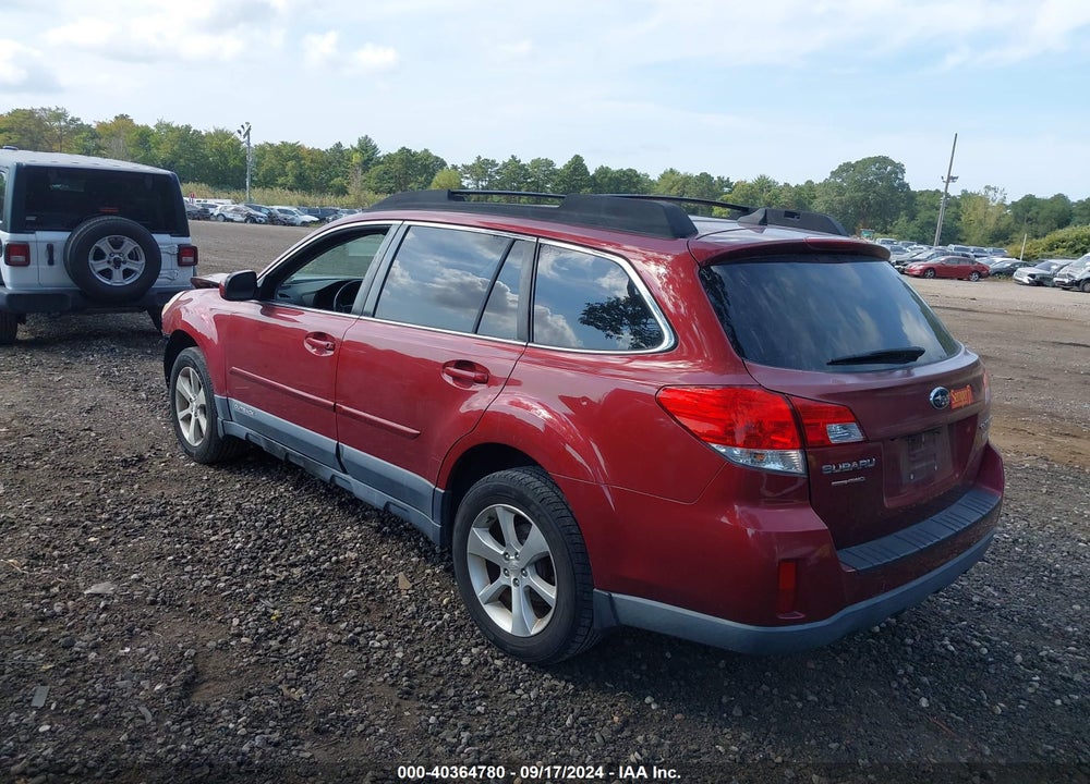 2013 SUBARU OUTBACK 2.5I LIMITED VIN: 4S4BRBKC7D3296300