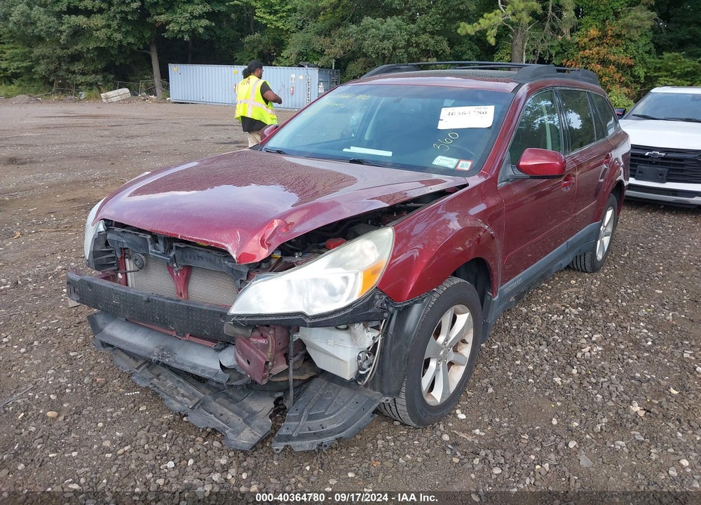 2013 SUBARU OUTBACK 2.5I LIMITED VIN: 4S4BRBKC7D3296300