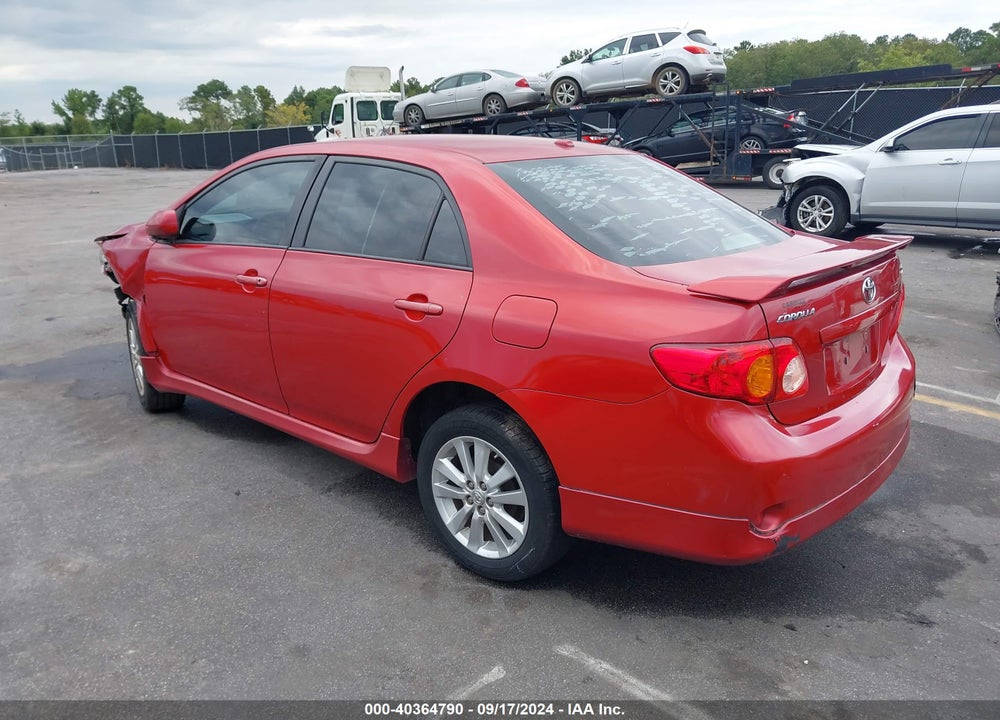2010 TOYOTA COROLLA S VIN: 2T1BU4EE1AC498662