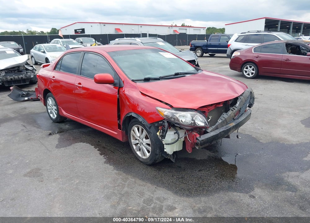 2010 TOYOTA COROLLA S VIN: 2T1BU4EE1AC498662