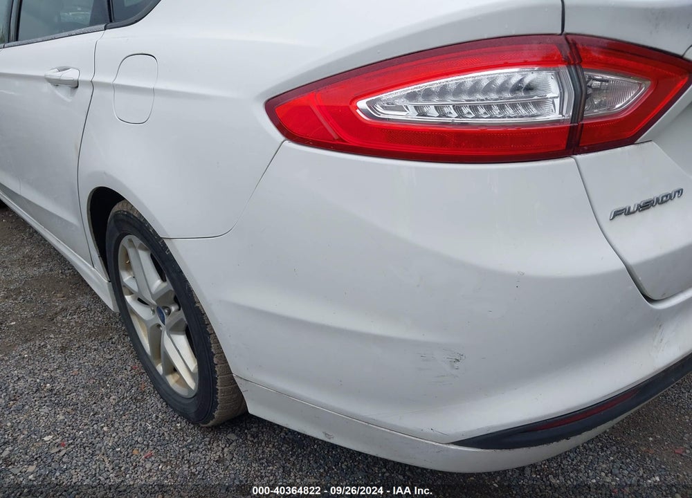 2013 FORD FUSION SE VIN: 3FA6P0H78DR340127