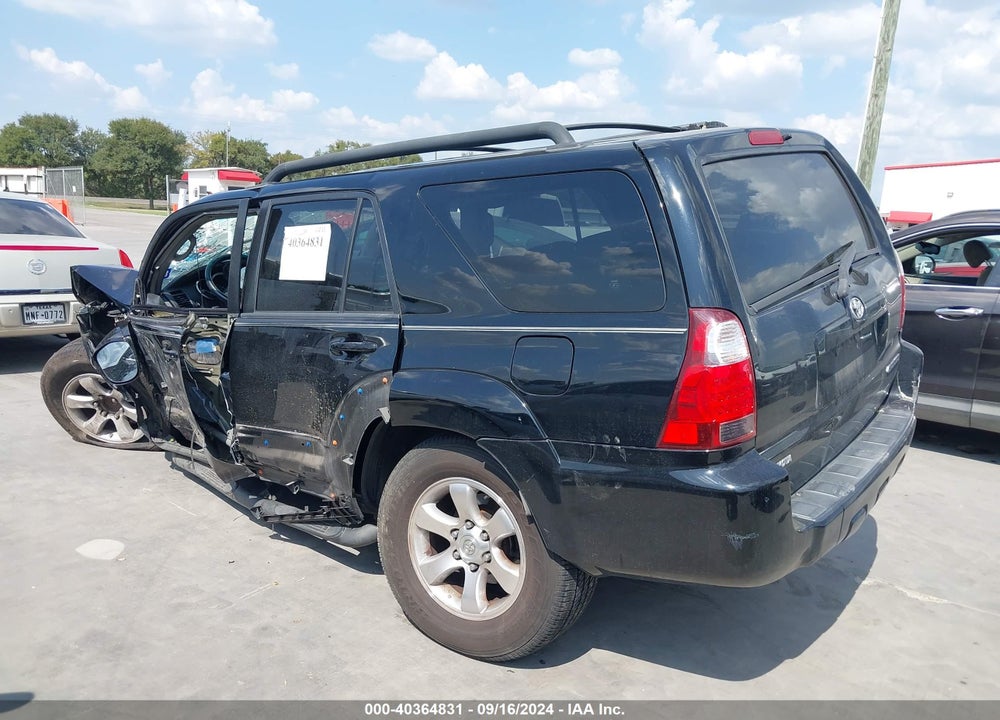 2007 TOYOTA 4RUNNER SPORT V6 VIN: JTEZU14R178090910