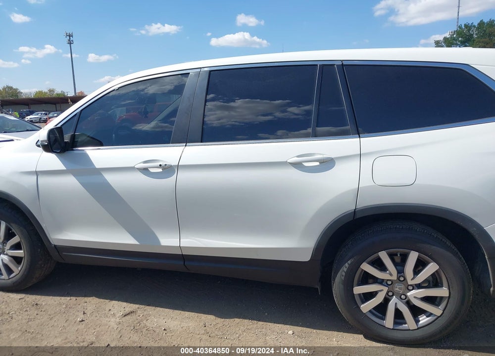 2021 HONDA PILOT 2WD EX VIN: 5FNYF5H37MB034845