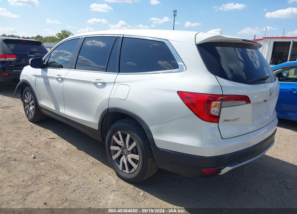 2021 HONDA PILOT 2WD EX VIN: 5FNYF5H37MB034845