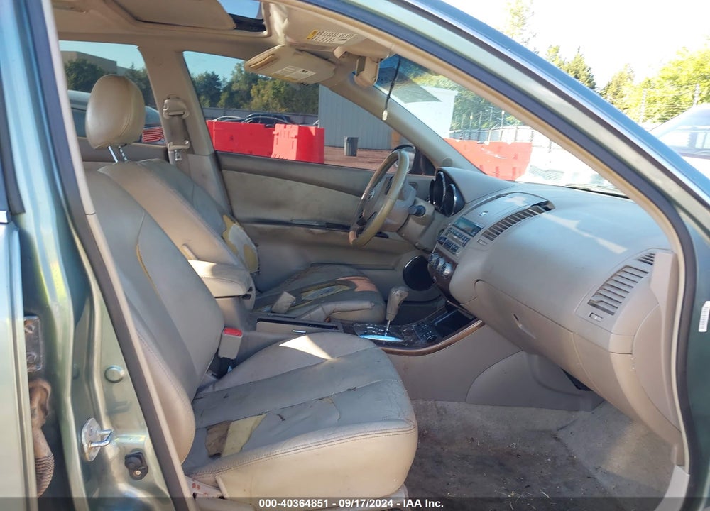 2005 NISSAN ALTIMA 3.5 SE VIN: 1N4BL11D85N933202