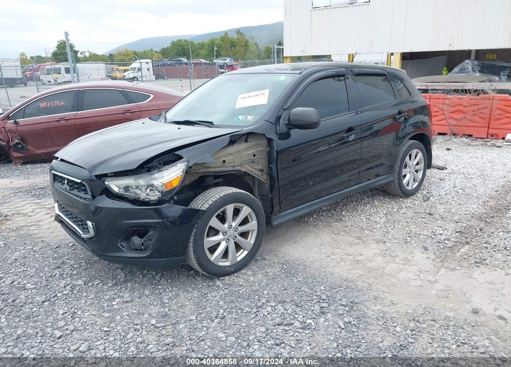 2013 MITSUBISHI OUTLANDER SPORT ES VIN: 4A4AP3AU0DE023895