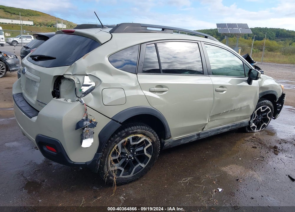 2016 SUBARU CROSSTREK 2.0I PREMIUM VIN: JF2GPABC4G8265752