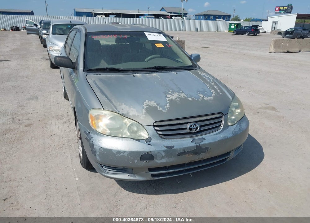 2004 TOYOTA COROLLA LE VIN: JTDBR32E742019082