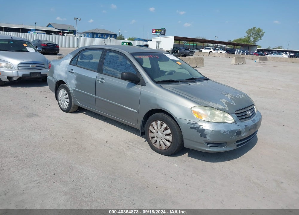 2004 TOYOTA COROLLA LE VIN: JTDBR32E742019082