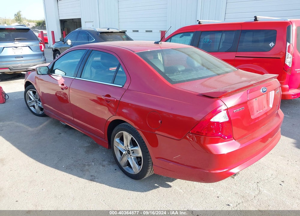 2012 FORD FUSION SPORT VIN: 3FAHP0KC1CR181271