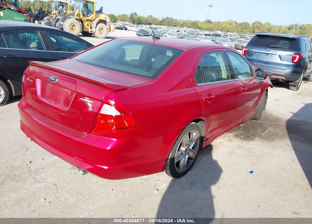 2012 FORD FUSION SPORT VIN: 3FAHP0KC1CR181271