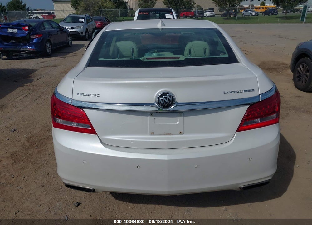 2015 BUICK LACROSSE LEATHER VIN: 1G4GB5G34FF187783