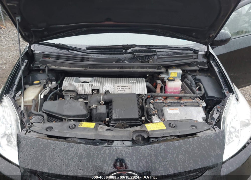 2011 TOYOTA PRIUS TWO VIN: JTDKN3DU3B1436654