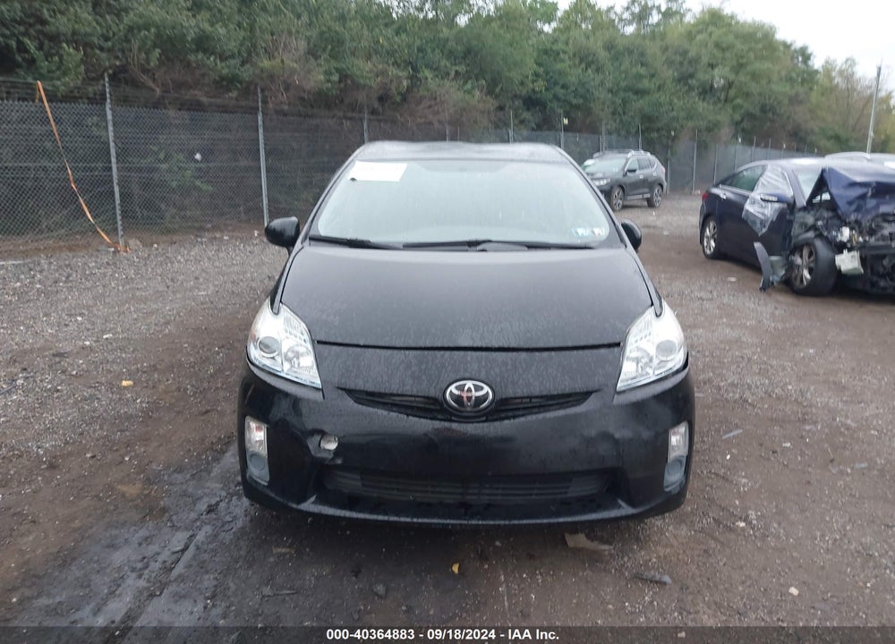 2011 TOYOTA PRIUS TWO VIN: JTDKN3DU3B1436654