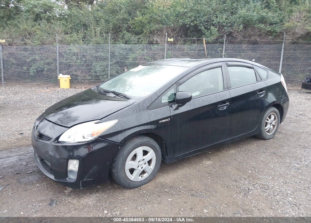 2011 TOYOTA PRIUS TWO VIN: JTDKN3DU3B1436654