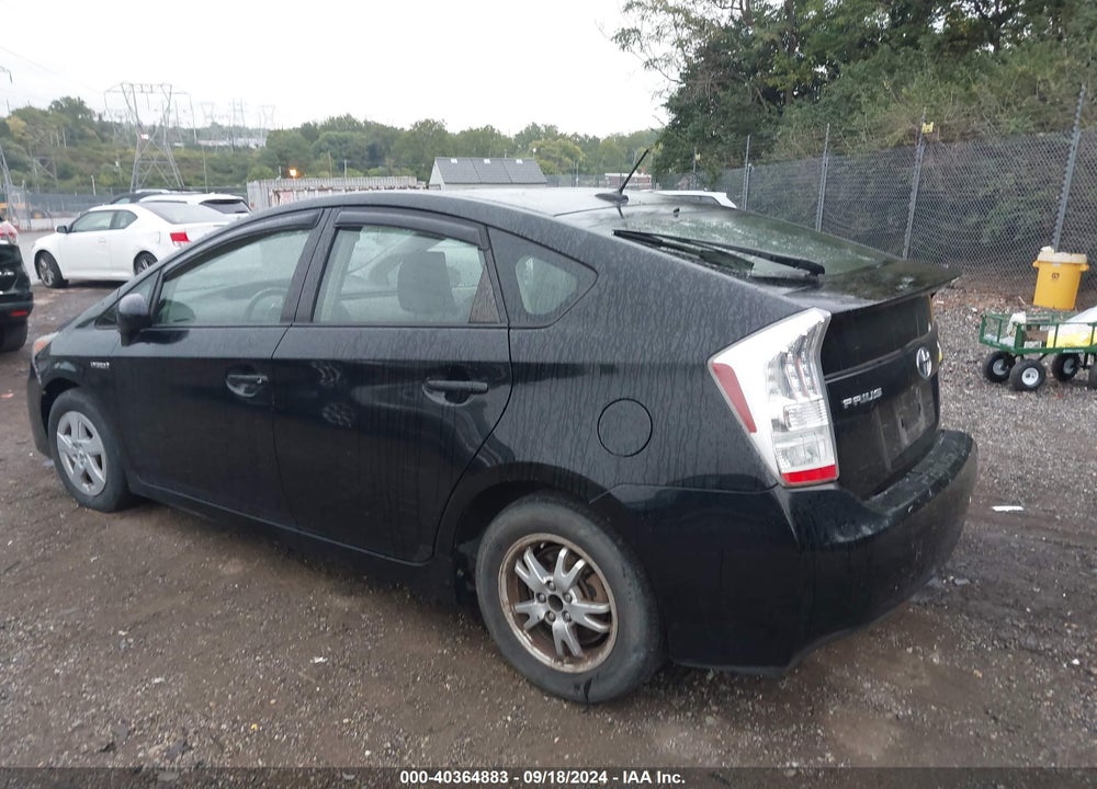 2011 TOYOTA PRIUS TWO VIN: JTDKN3DU3B1436654