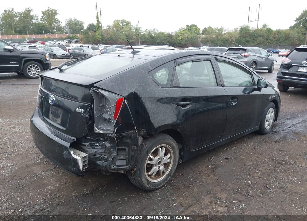 2011 TOYOTA PRIUS TWO VIN: JTDKN3DU3B1436654
