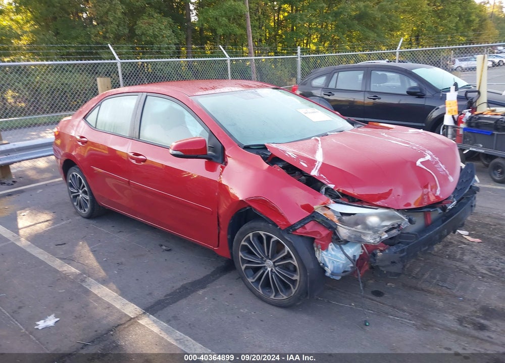 2014 TOYOTA COROLLA S PLUS VIN: 2T1BURHE4EC074312