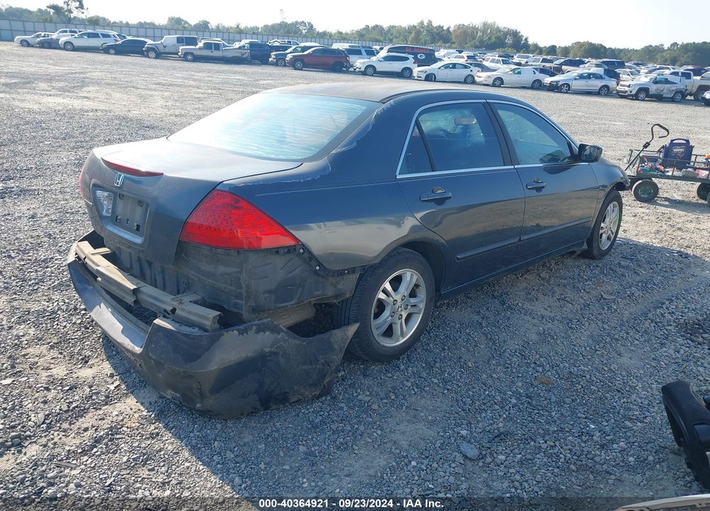 2006 HONDA ACCORD VIN: 1HGCM56306A011147