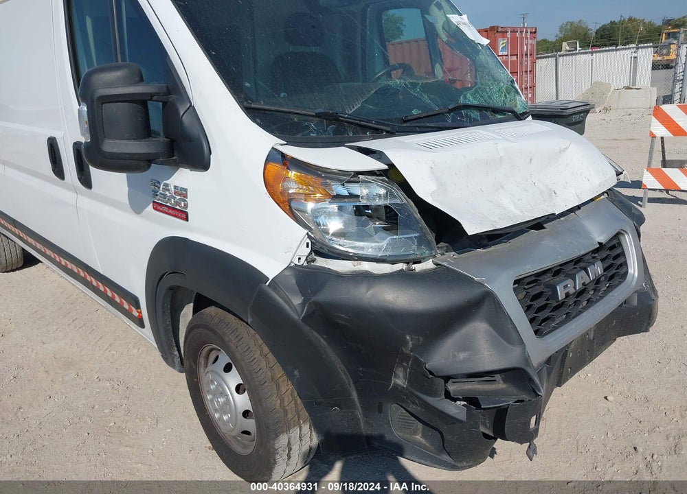 2020 RAM PROMASTER 3500 CARGO VAN HIGH ROOF 159 WB EXT VIN: 3C6URVJG2LE137900