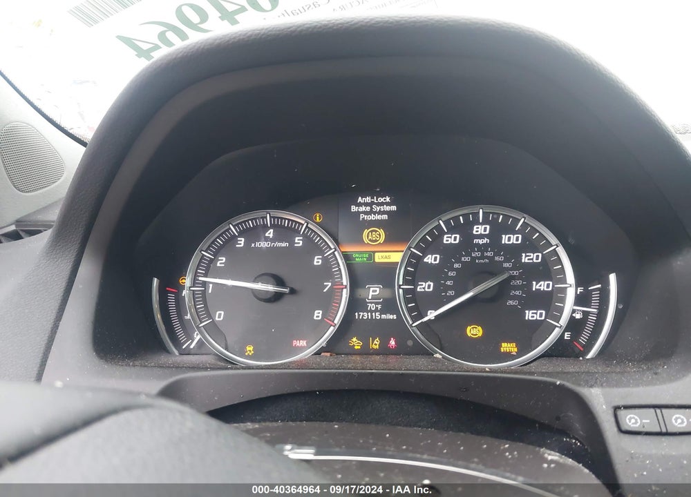 2016 ACURA TLX TECH VIN: 19UUB1F5XGA001229