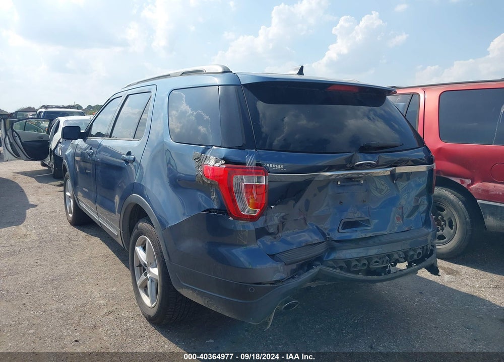 2018 FORD EXPLORER XLT VIN: 1FM5K7D88JGB42450