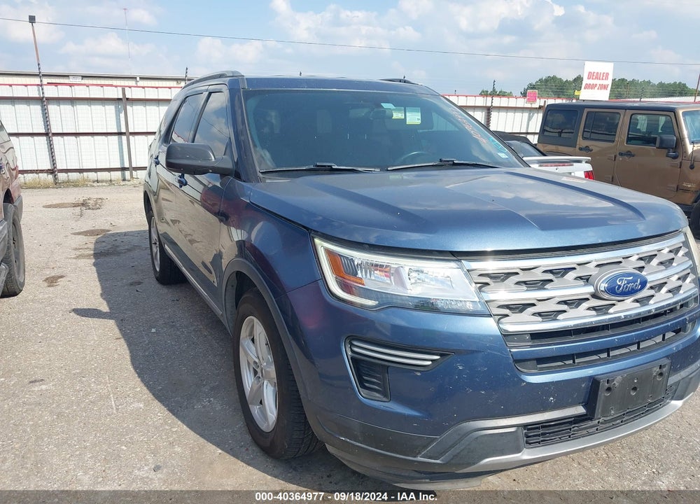 2018 FORD EXPLORER XLT VIN: 1FM5K7D88JGB42450