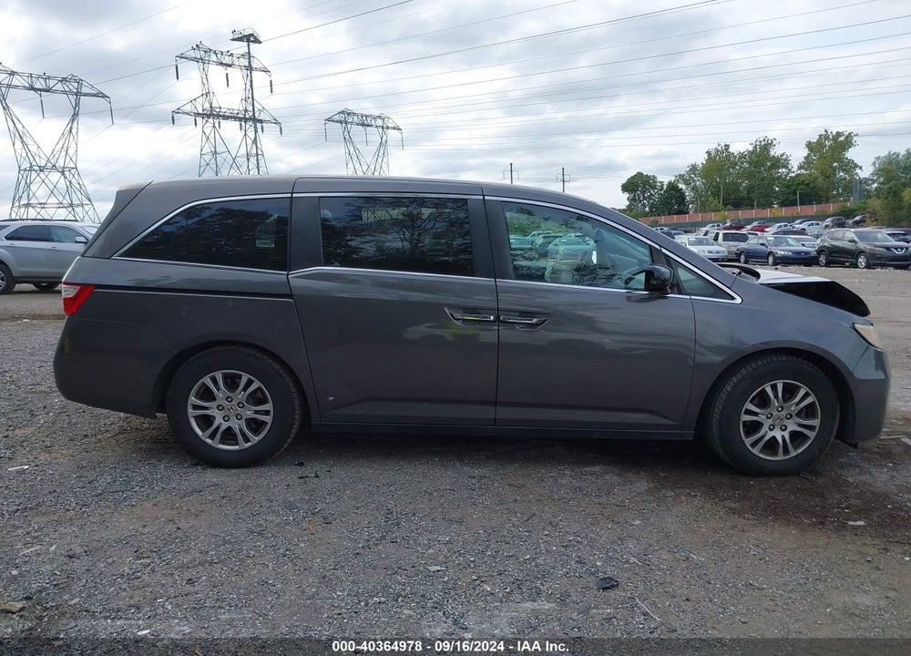 2013 HONDA ODYSSEY EX VIN: 5FNRL5H46DB051612